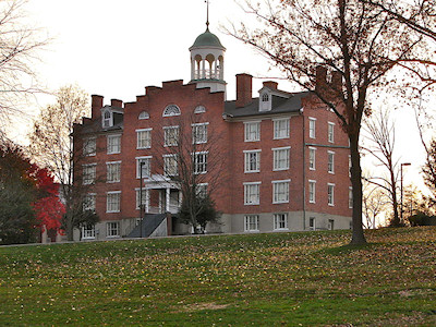 The old dormitory at Gettysburg Seminary